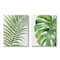 Stupell Industries Tropical Green Palms Canvas Wall Art Set, 2ct.